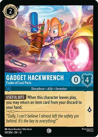 147/204·EN·12 Gadget Hackwrench - Finder of Lost Parts (Common)