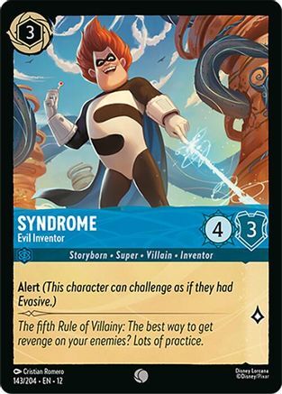 143/204·EN·12 Syndrome - Evil Inventor (Common)