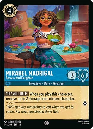 142/204·EN·12 Mirabel Madrigal - Resourceful Daughter (Common)