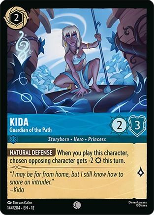 144/204·EN·12 Kida - Guardian of the Path (Common)
