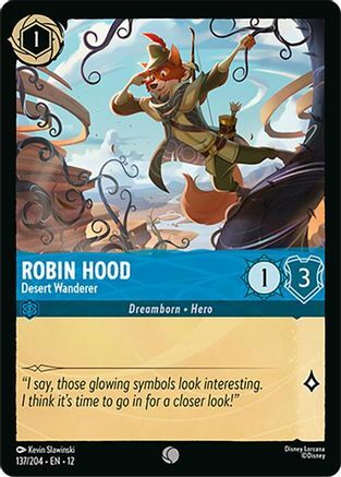 137/204·EN·12 Robin Hood - Desert Wanderer (Common)