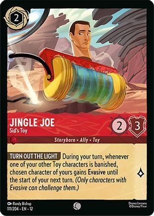 111/204·EN·12 Jingle Joe - Sid's Toy (Common)