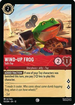 112/204·EN·12 Wind-Up Frog - Sid's Toy (Common)