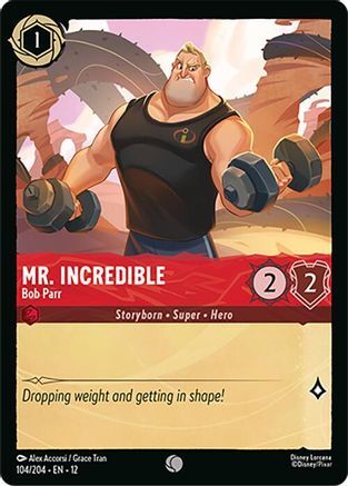 104/204·EN·12 Mr. Incredible - Bob Parr (Common)