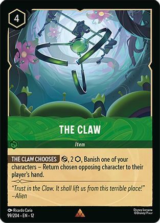 99/204·EN·12 The Claw (Rare)