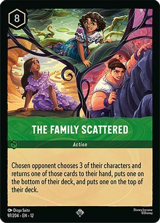 97/204·EN·12 The Family Scattered (Super Rare)