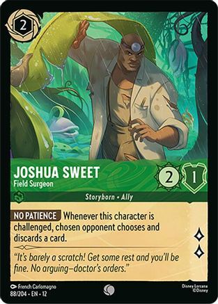 88/204·EN·12 Joshua Sweet - Field Surgeon (Common)