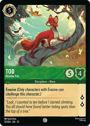 72/204·EN·12 Tod - Nimble Fox (Common)
