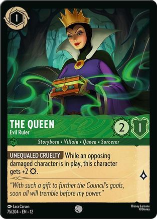 75/204·EN·12 The Queen - Evil Ruler (Common)