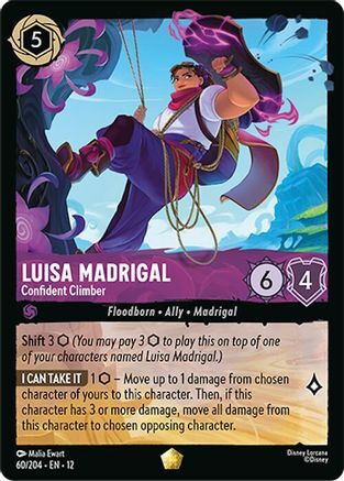 60/204·EN·12 Luisa Madrigal - Confident Climber (Legendary)