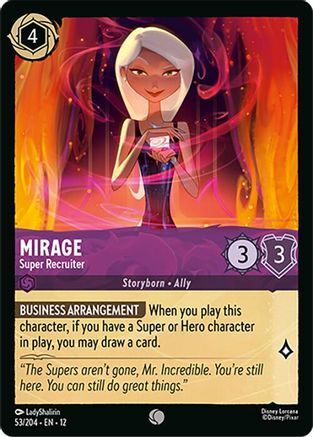 53/204·EN·12 Mirage - Super Recruiter (Common)