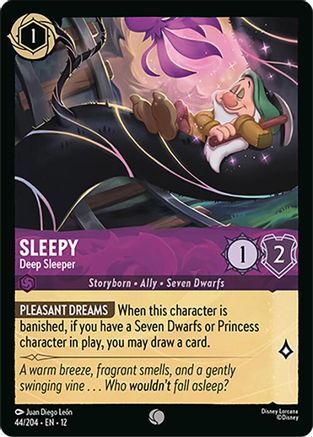 44/204·EN·12 Sleepy - Deep Sleeper (Common)