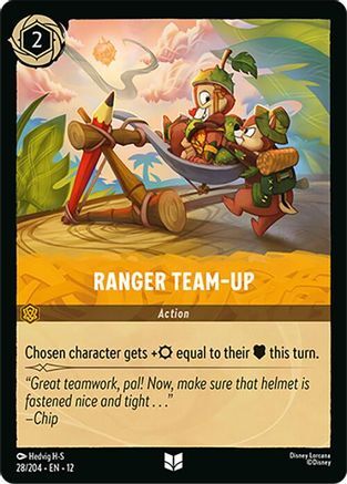 28/204·EN·12 Ranger Team-Up (Uncommon)