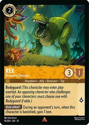 10/204·EN·12 Rex - Protective Dinosaur (Rare)