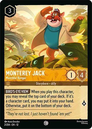 2/204·EN·12 Monterey Jack - Watchful Ranger (Common)