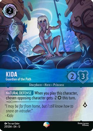 217/204·EN·12 Kida - Guardian of the Path (Epic)