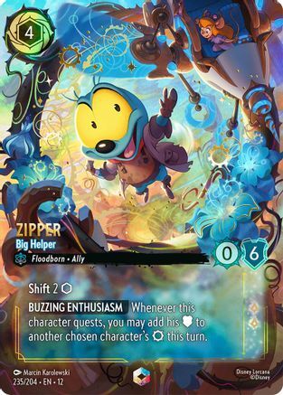235/204·EN·12 Zipper - Big Helper (Enchanted)