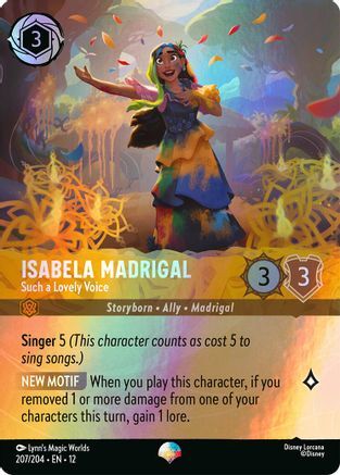 207/204·EN·12 Isabela Madrigal - Such a Lovely Voice (Epic)