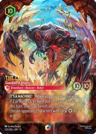 233/204·EN·12 The Leviathan - Guardian of Atlantis (Enchanted)