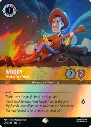 205/204·EN·12 Woody - Waiting for a Friend (Epic)