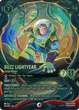 241/204·EN·12 Buzz Lightyear - Jungle Ranger (Iconic)