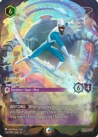 226/204·EN·12 Frozone - Super Cool (Enchanted)