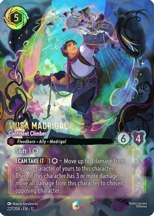 227/204·EN·12 Luisa Madrigal - Confident Climber (Enchanted)