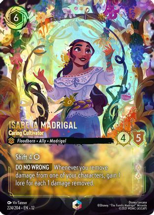 224/204·EN·12 Isabela Madrigal - Caring Cultivator (Enchanted)