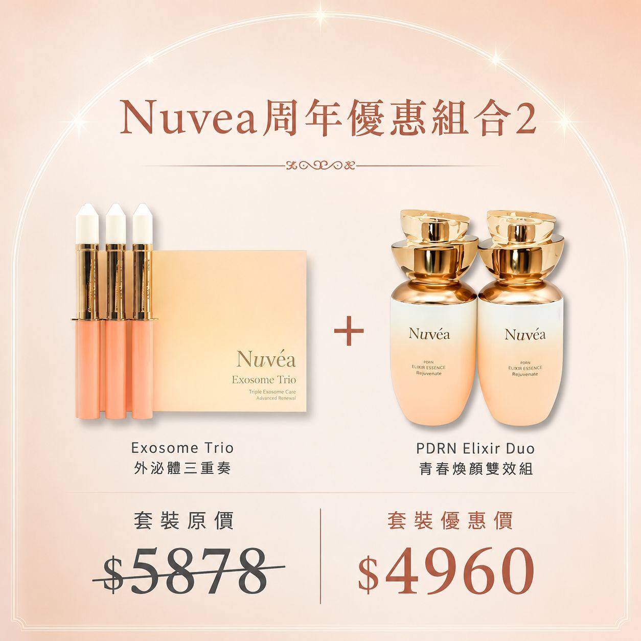 Nuvea周年優惠組合2