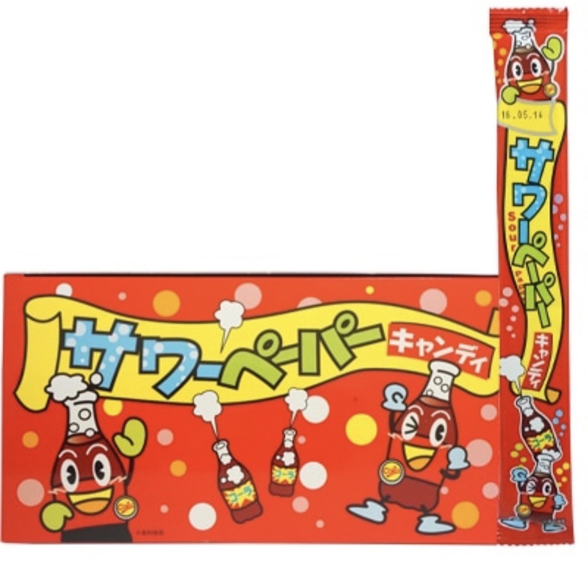 【長線好評】JP 可樂風味長條酸糖 6條 7221 TK260617
