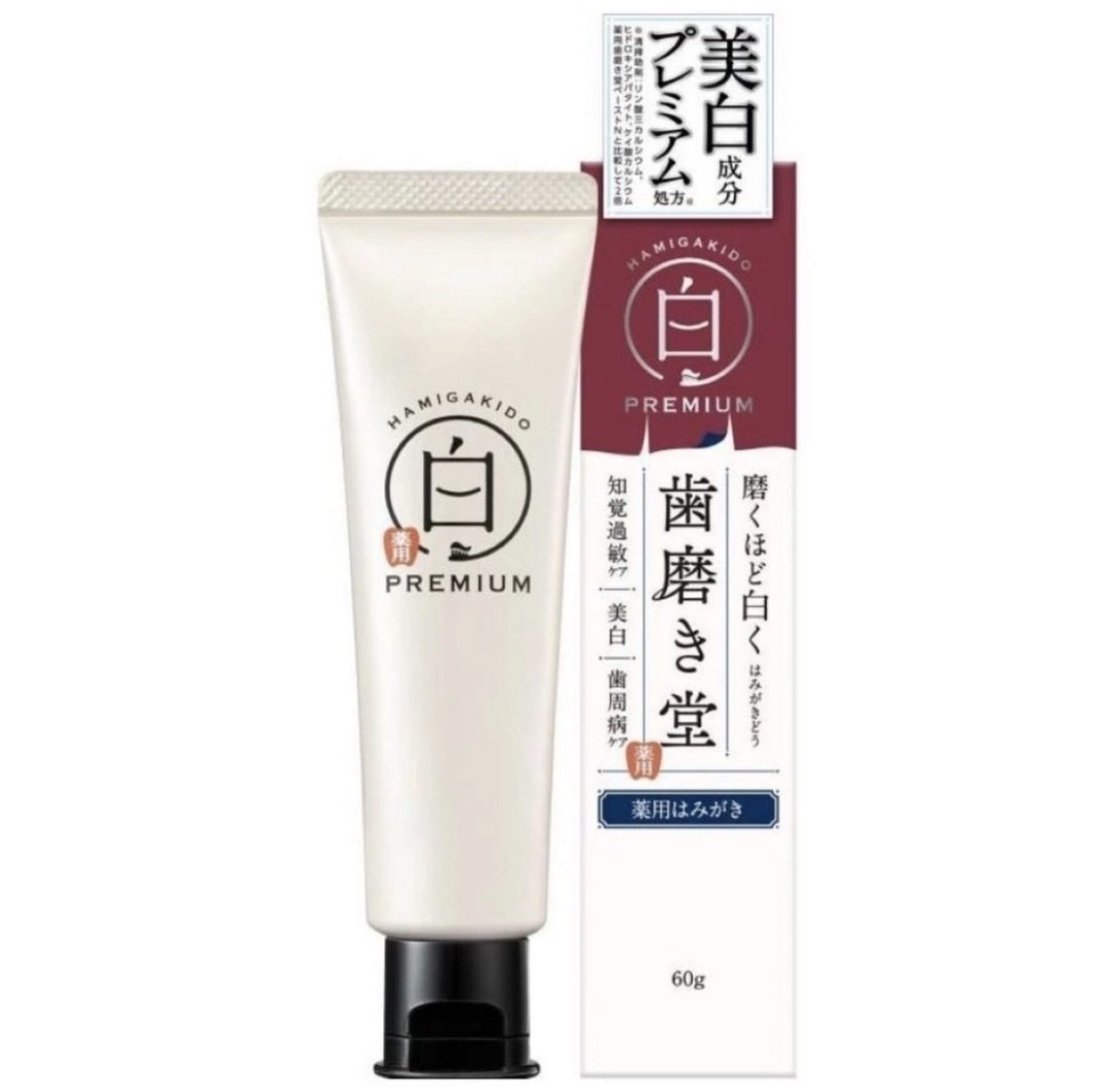【Thread爆推薦】JP 兩倍濃度 美白修補護理牙膏 紅 60g 8028 TK260617