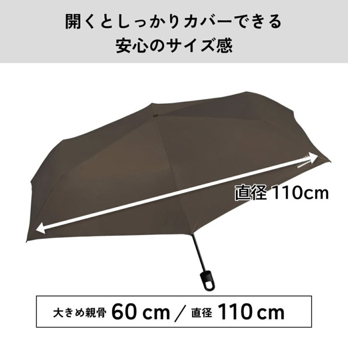 【夏日必買】JP Wpc. IZA LARGE & HOOK 輕量涼感降溫登山扣遮骨遮 60cm 4537 TK260616