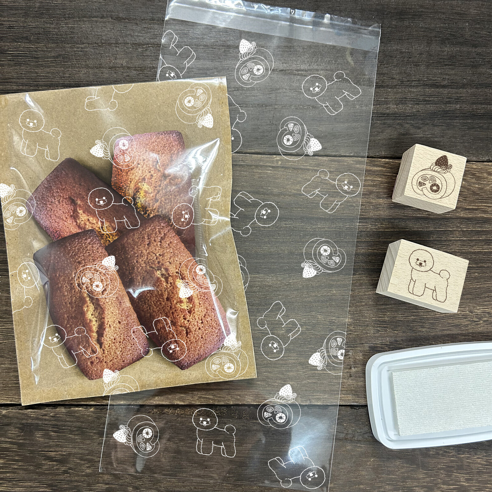 比熊犬 木製印章｜日本 ARTE