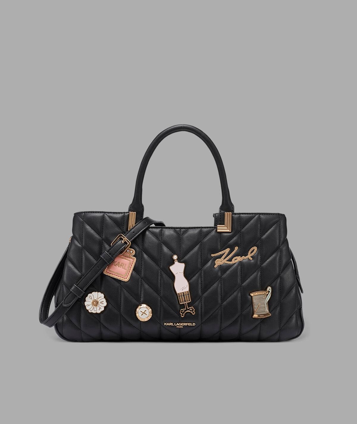 【預購】Karl Lagerfeld H0617500 Meribel 黑色手提包