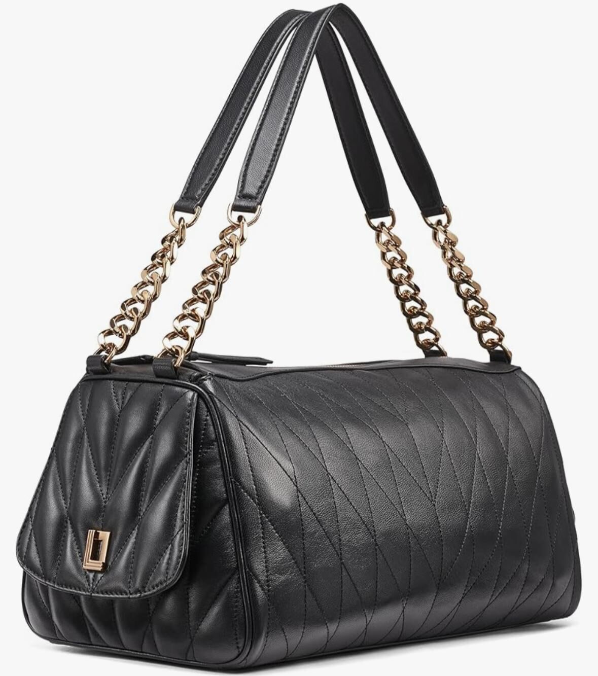 【預購】Karl Lagerfeld H0617501 黑色毛球手提包