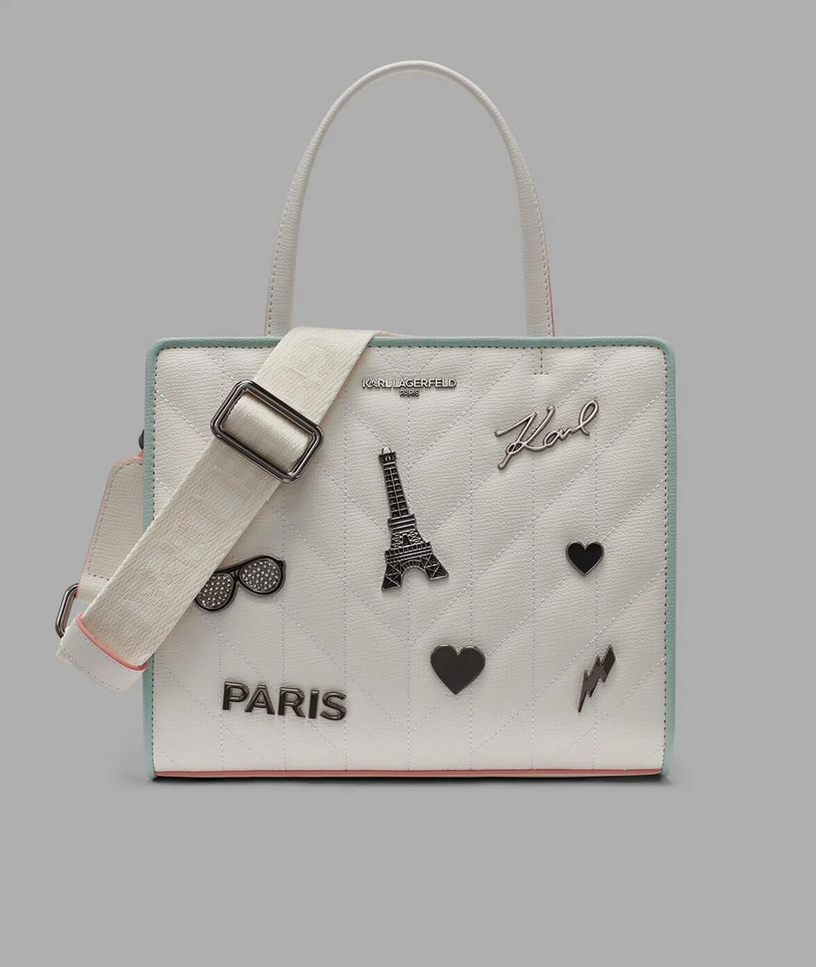 【預購】Karl Lagerfeld H0617505 Maybelle白色手提包