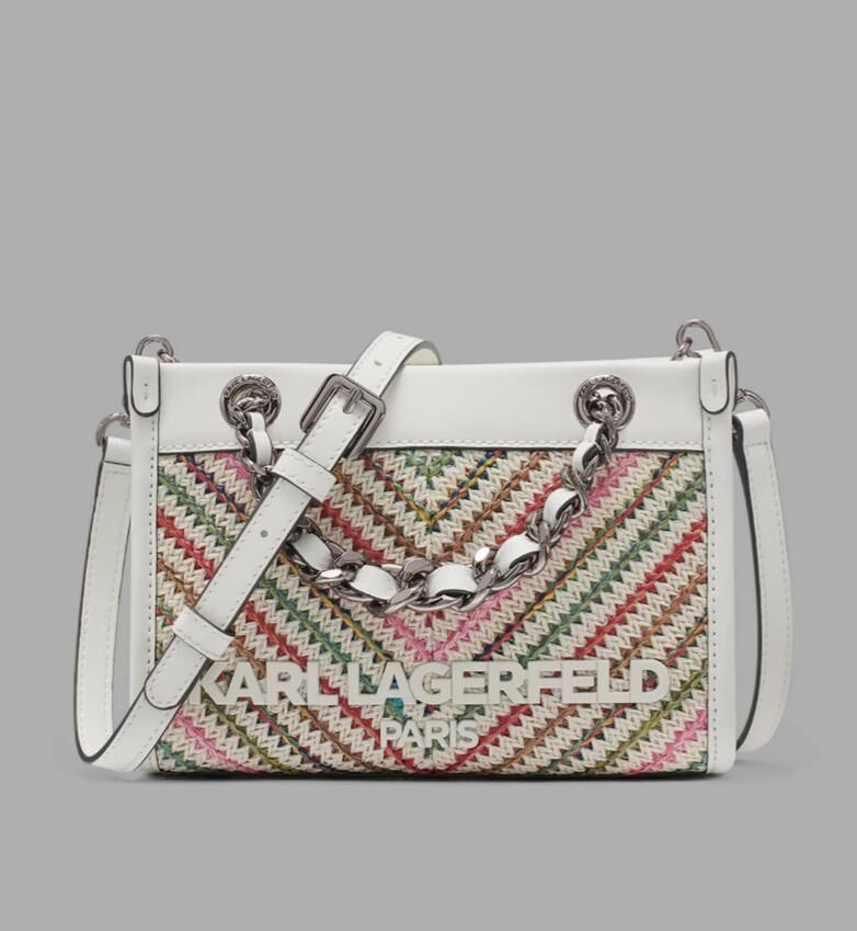 【預購】Karl Lagerfeld H0617507 Savoie Raffia 迷你斜孭袋
