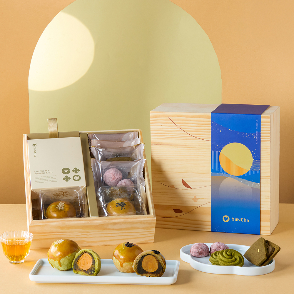 中秋禮盒 | 方韻松木禮盒11入/12入