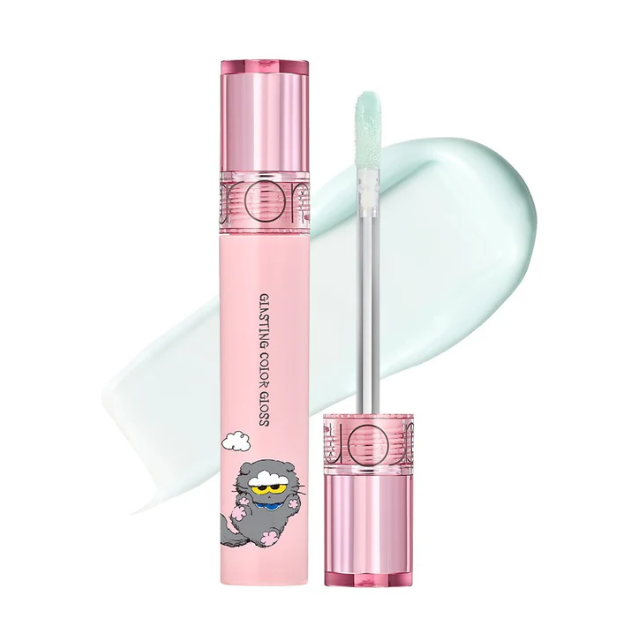 Y5 rom&nd X ZO&FRIENDS GLASTING COLOR GLOSS - 20 CLOUDY MINT