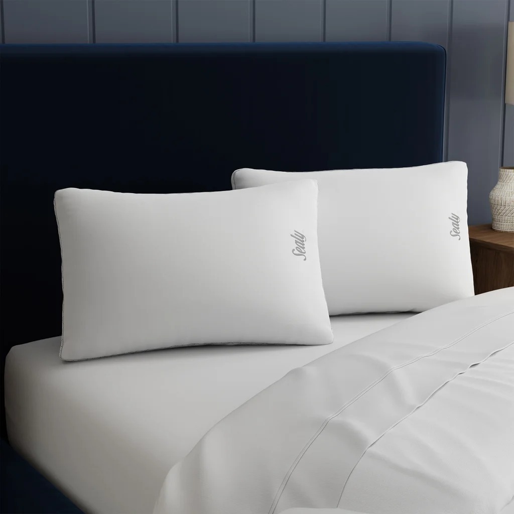 OBS501 Sealy Sterling Collection Down-Alternative Pillow, 2-pack S/Q