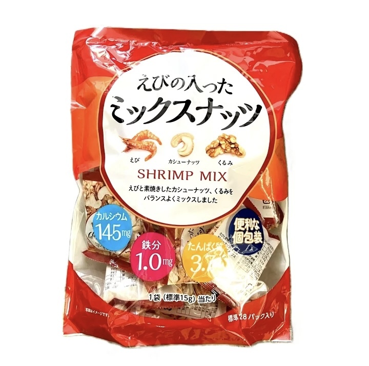 【Costco】JP 綜合雜錦堅果燒蝦仔小食 9464 TK260617