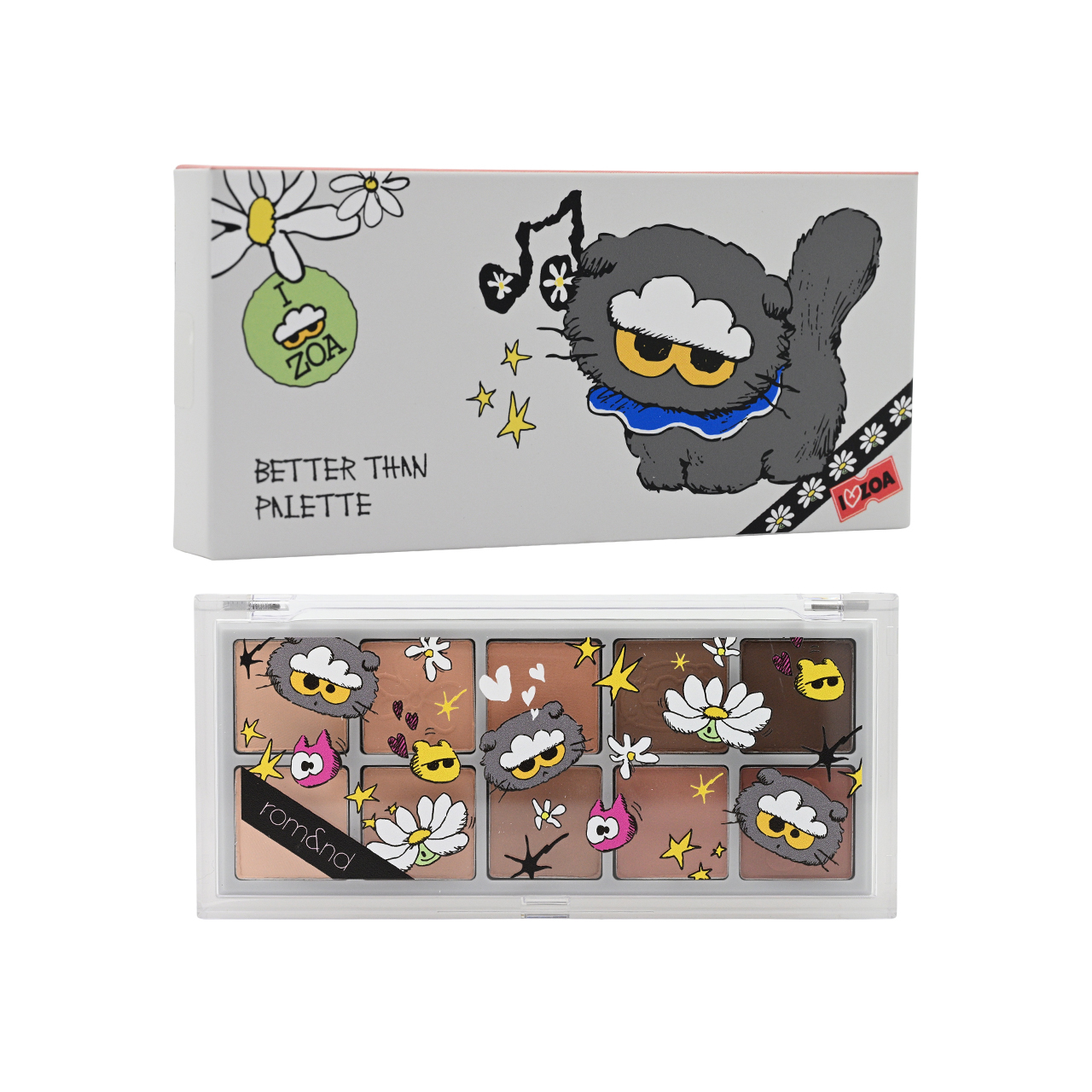 Y11 rom&nd X ZO&FRIENDS BETTER THAN PALETTE 05 SHADE & SHADOW GARDEN