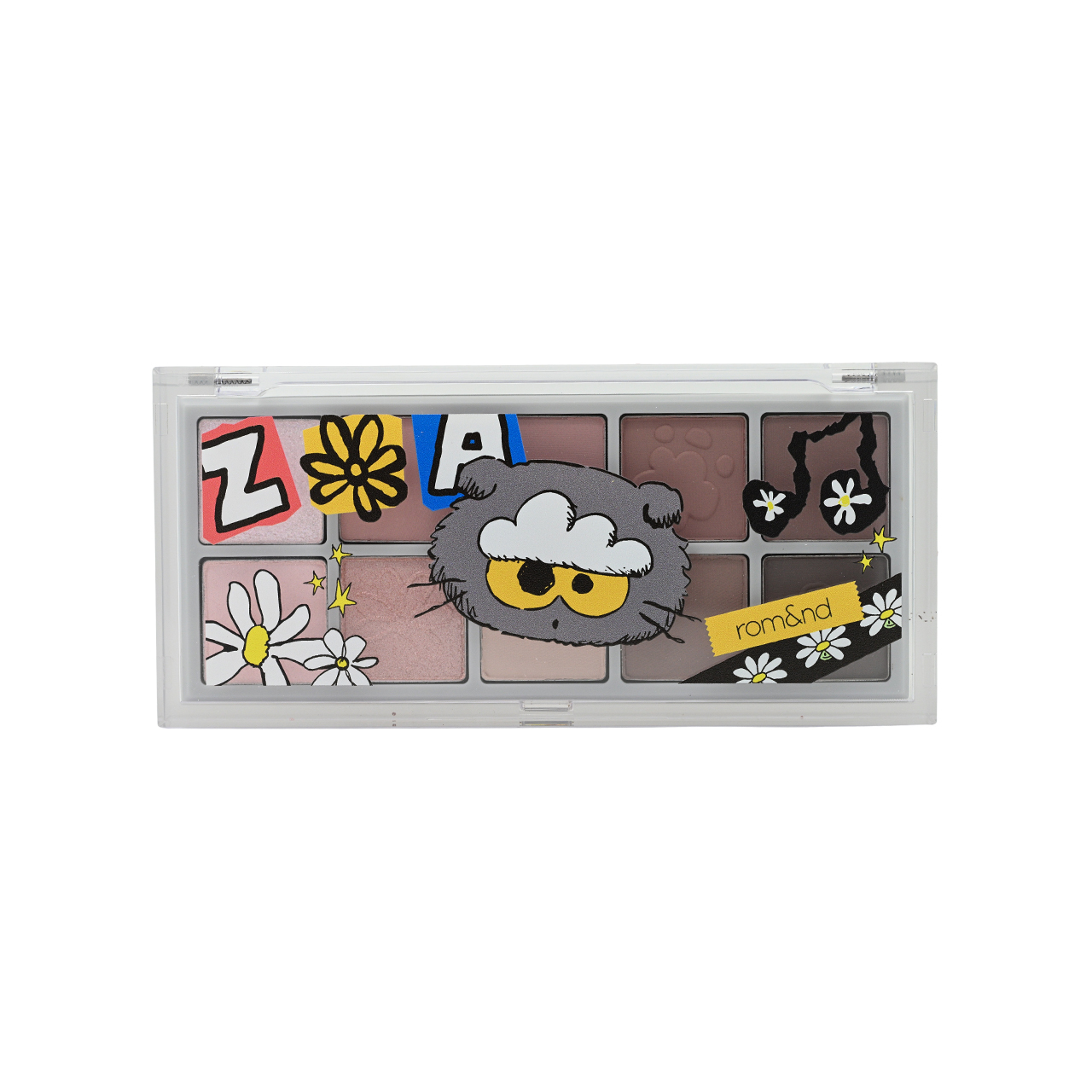 Y12 rom&nd X ZO&FRIENDS BETTER THAN PALETTE - 15 KITTEN CLOUD GARDEN