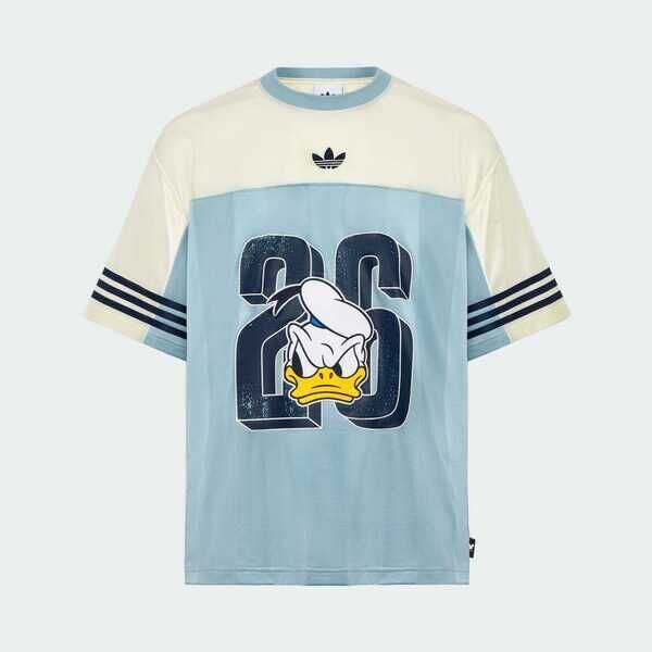 Adidas 愛迪達 Donald Jersey KU3106 男 球衣 米藍 亞版 唐老鴨 短袖上衣