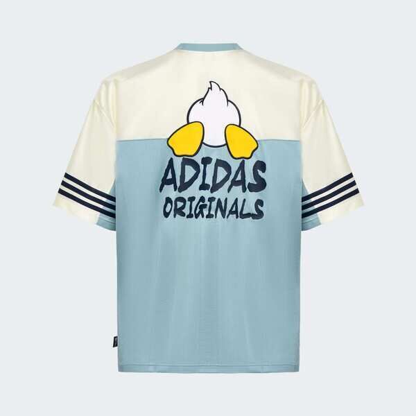 Adidas 愛迪達 Donald Jersey KU3106 男 球衣 米藍 亞版 唐老鴨 短袖上衣