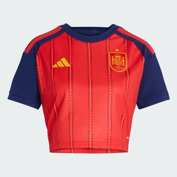 Adidas 愛迪達 Rfef H Jsy Cr W KE8079 女 世界盃 西班牙 主場球迷版 短版 短袖球衣