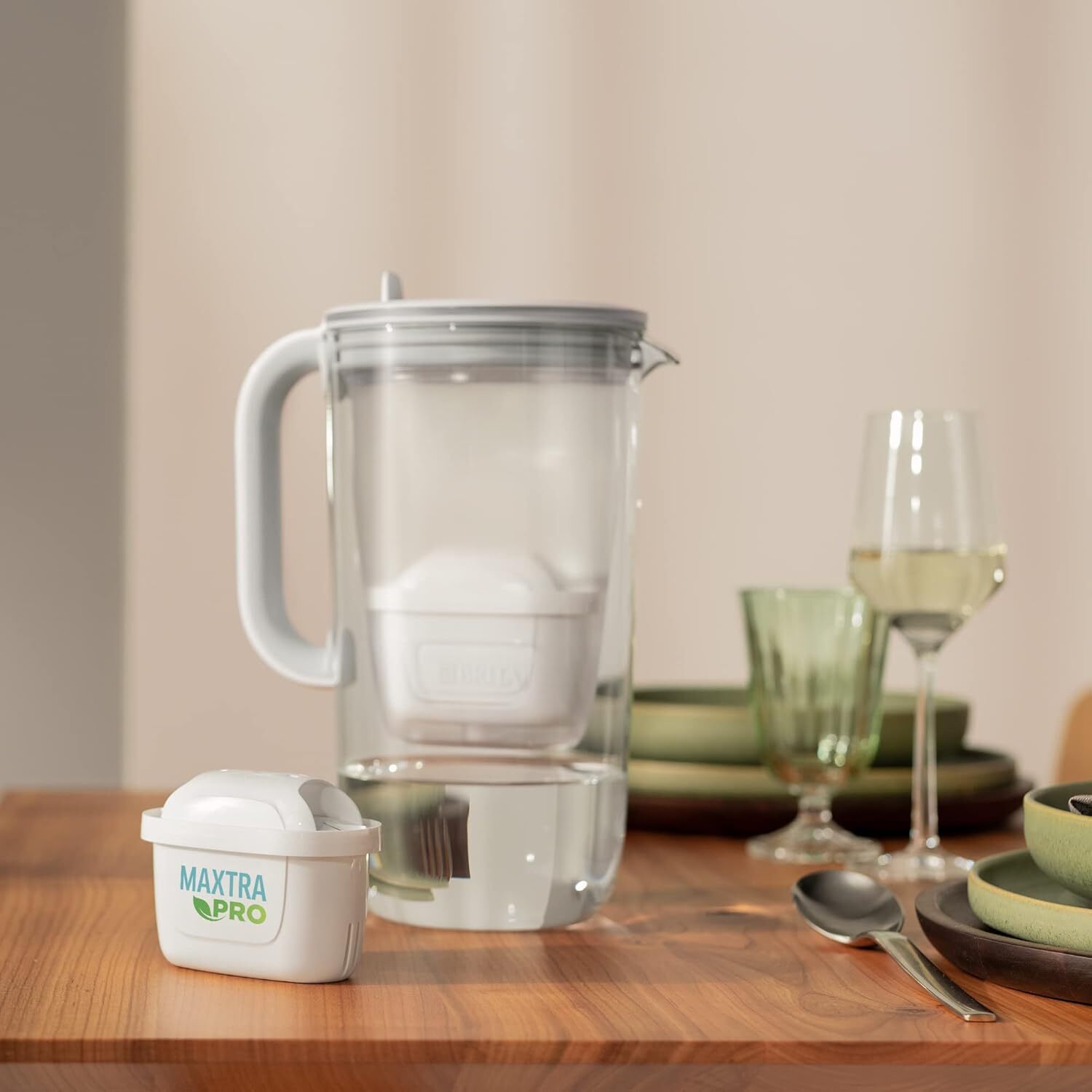 德國品牌BRITA 2.5L 玻璃濾水壺 (內含濾芯1件) -1053524