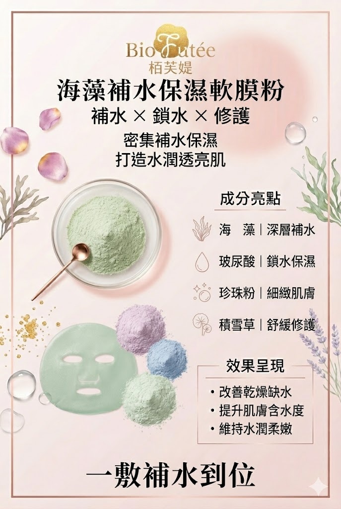 海藻補水保濕軟膜粉