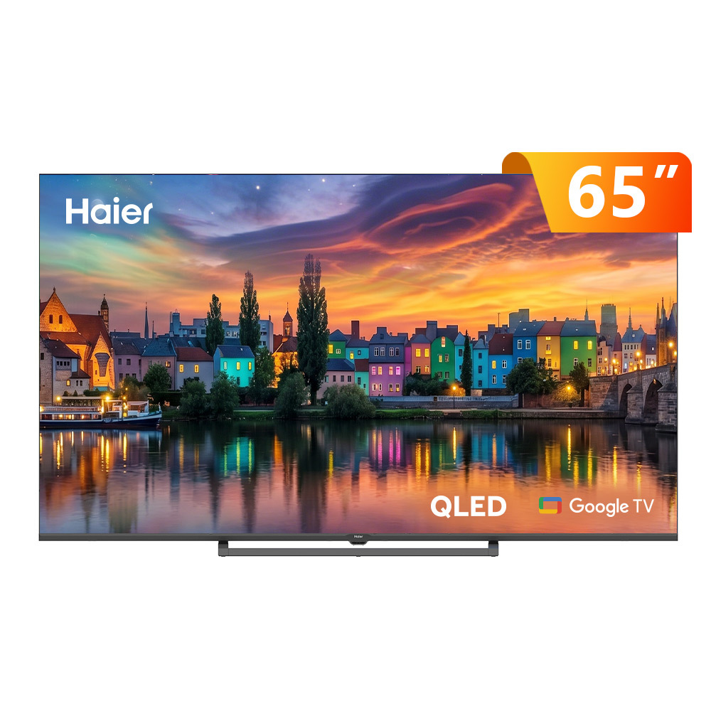 【Haier 海爾】65型4K QLED AI DLG-120Hz Google TV護眼遊戲顯示器（贈基本安裝）