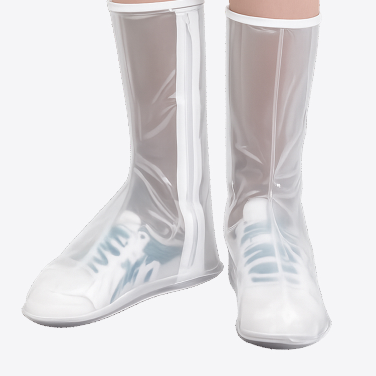 【皮爾卡登】女用透明馬靴型反光鞋套PS101-S/M/L/XL/2XL
